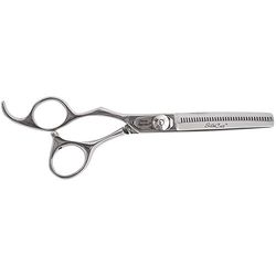 Olivia Garden SilkCut Tesoura de desbaste para canhotos, 35 dentes, Europa