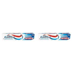 Aquafresh Dentifrice Triple Protection Menthe Fraîche, Pour Des Dents Fortes et Une Haleine Fraiche, 75ml (Lot de 2)