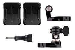 GoPro AHFSM-001 Suporte frontal e lateral para capacete, cor preta