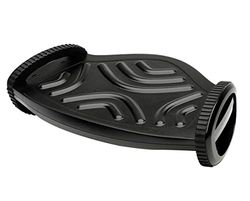 Fellowes - Smart Rocker - Reposapiés Ergonómico Ajustable en Altura - Soporte para Apoyo de Pies Inclinable para Oficina y Hogar - Certificación FIRA. Color Negro