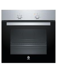 Balay - Forno, 60 cm, 5 funções, controlo mecânico, preto, aço inoxidável, 3HB1000X0