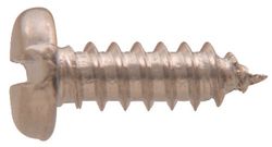 The Hillman Group The Hillman Group 1197 aluminum pan Head Slotted Sheet Metal Screw 8 x 3/4 in. 30-pack