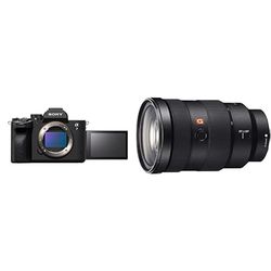Sony Alpha 7 IV, Fotocamera Mirrorless Full-Frame, 33 MP, Real-time Eye Autofocus, 10 fps, 4K60p, Nero + Obiettivo SEL2470GM