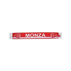 AC Monza Bufanda Poly Oficial, Unisex Adulto, Rojo/Blanco, Talla única