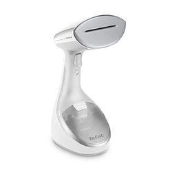 Tefal DT9130 Access Steam Care Cepillo de Vapor, Acero Inoxidable 18/8, Blanco y Plateado