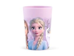 Lulabi Frozen Bicchiere in Polipropilene, Lilla, 25.5cl
