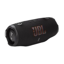 JBL Charge 6 Speaker Bluetooth Portatile Wireless, 28 Ore di Autonomia, Impermeabile IP68, Resistente alla Polvere e Antiurto, Suono Pro con AI Boost, Connessione Multi-Speaker Auracast, Nero