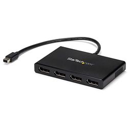 StarTech.com MSTMDP124DP - Multiplicador Mini DP 1.2 a 4 Puertos DisplayPort