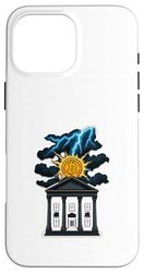 Bitcoin Future Design Crypto Lightning Graphic Wealth Energy Case for iPhone 16 Pro Max