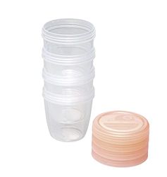 nip first moments moedermelk en vershouddoos 150 ml, 4 stuks: stapelbaar en lekvrij, opslag en veilig transport