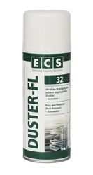 ECS 32 Duster-FL - Spray ad aria compressa, con prolunga da 100 mm, Air Duster 400 ml, per pulizia senza contatto, prodotto in Germania