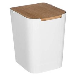 Five - Poubelle à Couvercle Bambou Baltik 5L Unique
