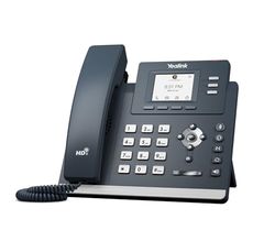 Yealink MP52 E2 gecertificeerd voor Microsoft Teams & Skype for Business, desktoptelefoon voor pc, 2,4 inch display, dual-port Ethernet met PoE, HD audio, donkergrijs