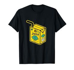 Divertido AI Juice Inteligencia Artificial Robot Tecnología Humor Camiseta