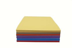 Exacompta Goldline Ref - GCP250Z Recycled Manilla Card Pack A3 in Size, Assorted Colours Pack of 250, Ideal for Craft Projects for All your Creative Needs