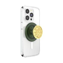 PopSockets PopGrip per MagSafe, supporto magnetico per telefono, parte superiore sostituibile, presa sicura per custodie MagSafe, cavalletto per visualizzazione a mani libere, compatibile con ricarica