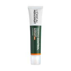 L'Oréal Men Expert - Hydratant Matifiant SPF30 - Soin avec Protection UV - Rééquilibre les Zones Grasses de la Peau - Enrichie en Niacinamide - Derma Control - 40 ml
