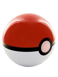 Teknofun - Officiële Pokemon-licentie - Pokéball draadloze luidspreker - Micro SD-kaart - Batterijduur van 4 uur - Micro USB + 3,5 mm AUX-ingang - Rood en wit - Voor kinderen, verzamelaars - 811365