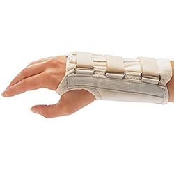 Supports de Poignet D-Ring Rolyan Poignet Droit Beige XS