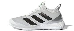 adidas Adizero Ubersonic 4 m Grass, Scarpe da Tennis Uomo, Bianco (Ftwbla Negbas Teagrn), 45 1/3 EU