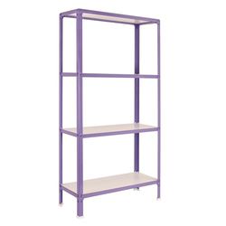 HOMECLICK WOOD RETERIE ZONDER SCHROEVEN KLEUR PLUS 4/300 VIOLETA/WIT