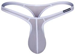 MANstore Underwear, M101 Thongs, White, Men's Size S, Pack of 1