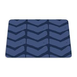 Bonamaison, Rechthoek Pop Art Digital bedrukte muismat, antislip onderkant, voor kantoor en thuis, grootte: 22x18 cm