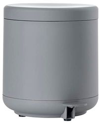 Zone Denmark Ume Poubelle de Salle de Bain, Poubelle cosmétique, Poubelle à pédale avec Couvercle pour la Salle de Bain, avec Seau intérieur Amovible et Soft-Close, diam. 19,5 cm, Hauteur 22 cm