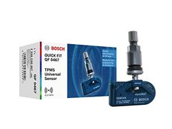 Bosch F026C00467 - QF0467 - Programmable QUICK FIT TPMS sensor - Tyre pressure sensor with titan valve - 433.92 MHz