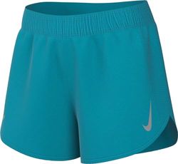 NIKE Tempo Pantaloncini, Rapido Verde Acqua/Riflettente Silv, M Donna