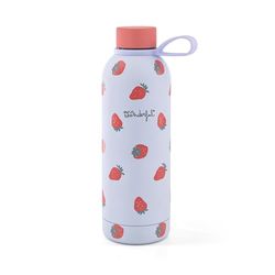 Mr. Wonderful Mr.Wonderful-Botella térmica-Fresas, multicolor (2506010270W0UN)
