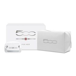 FIAT 500 HER | Confezione Regalo, Profumo Donna da 50ml con Beauty Case, Fragranza Fresca e Delicata