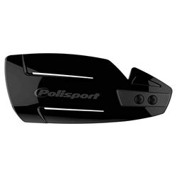 Polisport 830780002 - Corrimãos Hammer 1 ponto de fixação MX-Style fabricado em plástico com kit de montagem incluído, compatível com todos os modelos de duro/MX em cor preta