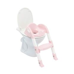 Kiddyloo Toilettrackers poeder roze/wit