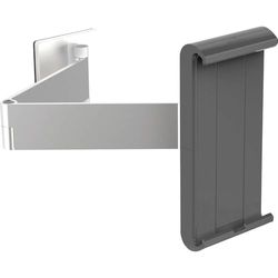 Durable 893423 Tablet houder muur (met draaibare arm voor 7-13 inch tablets, draaibaar met anti-diefstal ankerpunt) zilver/antraciet