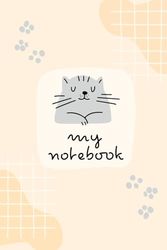 My Notebook: 100 pages lignes, couverture mignonne