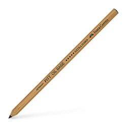 Faber-Castell 112605 Pitt Oil Base, extra hard, zwart, 1 stuk