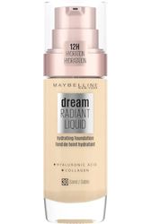 Maybelline New York Base líquida Dream Satin Liquid, efeito natural acetinado, SPF 18