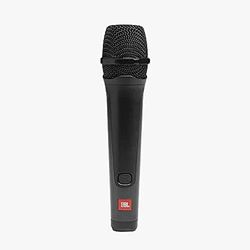 JBL Micrófono PBM 100 con cable, micrófono vocal dinámico para tus fiestas o ratos con tus amigos con modelo cardioide con el legendario sonido JBL, fácil de usar, en negro