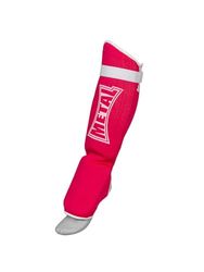 METAL BOXE Protège-Tibias/Pieds Rose S