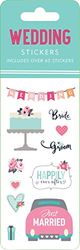 Wedding Sticker Set (6 Different Sheets of Stickers!), 2 1/2 x 7 1/8