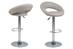 AC Design Furniture - Banqueta de bar, cor Tortora, 1 peça