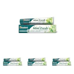 Himalaya Since 1930 Mint Fresh Gel Toothpaste with Miswak and Indian Dill, Refreshing Taste, Healthy Protected Gums and Fresh Breath, Complete Oral Hygiene, Fluoride-free, 75 ml (Confezione da 4)