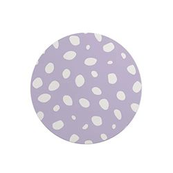 Questo Casa, Tapis de Souris Rond imprimé numérique avec Fond antidérapant pour Bureau et Maison Diamètre 22 cm