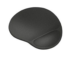 Watio Wave Tapis de Souris Ergonomique Taille XL, Design en Gel pour Plus de Confort, Surface Douce, antidérapante, Facile à Nettoyer