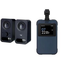 Logitech Z150 PC Speaker, & Acer Connect Enduro M3 5G Router/Mobile