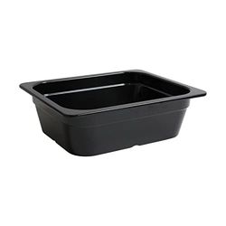 BigBuy Home Plat de Cuisine Noir (32, 5 x 26, 5 x 10 centimètres)