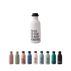 Design Letters Borraccia sportiva | Bottiglia Acqua 500ml | Bottiglia Senza Perdite Tritan |Portatile Borraccia Senza BPA BPS |Borracce per Bambini adulta|Waterbottle per Campeggio, Palestra, Ciclismo