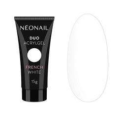 NeoNail Professional Duo de gel acrylique - 15 g - Faux ongles - Modeling - Gel de construction - Blanc français