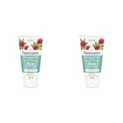 Natessance - Après-shampooing démêlant fortifiant - Ricin & Kératine végétale (Lot de 2)